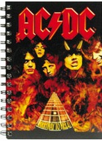 A5 Ring Notizbuch - AC/DC