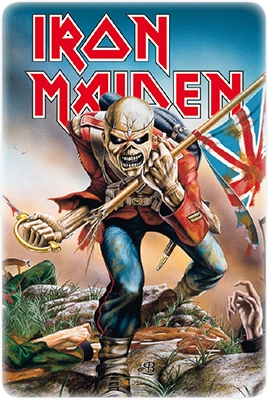 Blechschild - Iron Maiden