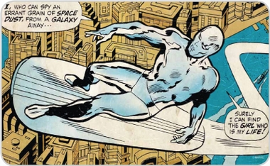 Frhstcksbrettchen - Silver Surfer Marvel