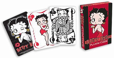 BETTY BOOP POKER-SPIELKARTEN