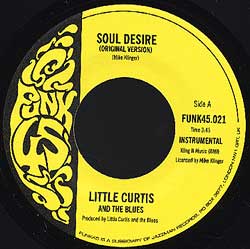 LITTLE CURTIS AND THE BLUES - Soul Desire