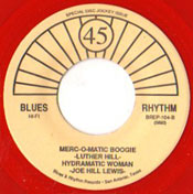 LUTHER HILL - Merc-O-Matic Boogie