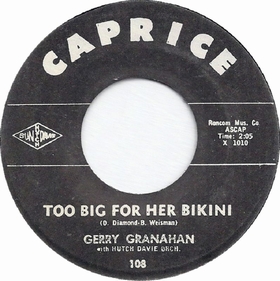 GERRY GRANAHAN - Too Big For Her Bikini