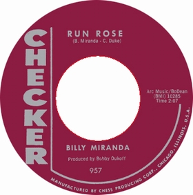 BILLY MIRANDA - Run Rose