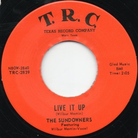 SUNDOWNERS - Live It Up