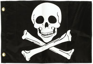 Piratenflagge Totenkopf - Jolly Roger