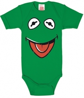 Babybody - Faces - Kermit - Muppets - Grn
