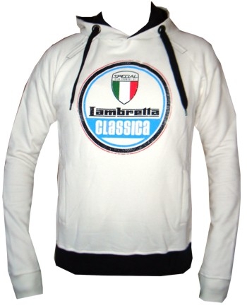 Lambretta Kapuzenpullover - Creme