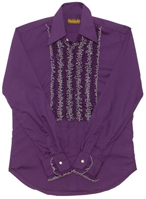 Rschenhemd - violett