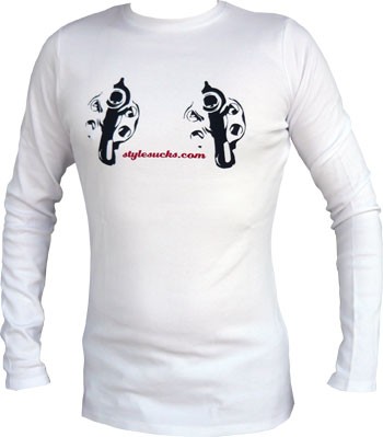 Shirts Guns - Weiss Longsleeve - Shirt