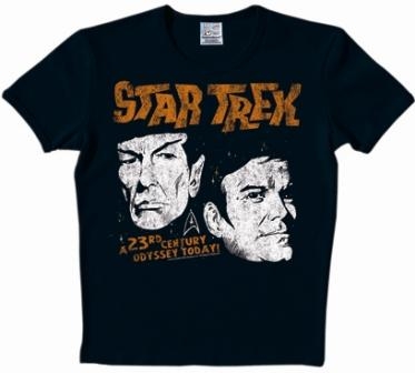 Shirts Logoshirt - Star Trek Shirt  - 23rd Century Black