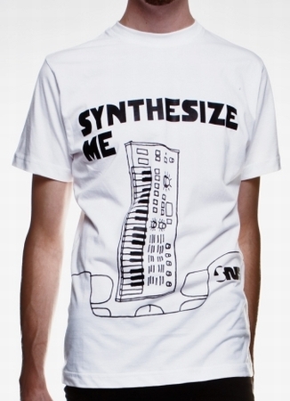 Shirts Synthesize Me - Shirt - Weiss