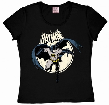 Shirts Logoshirt - Batman Full Moon - Girl Shirt