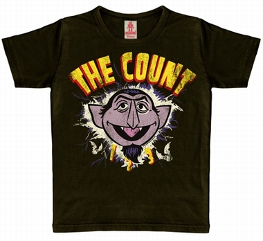 Shirts Kids Shirt - Sesamstra�e - Count Lightning - Vintage