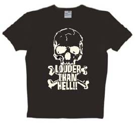 Shirts Logoshirt - Louder Than Hell - Shirt