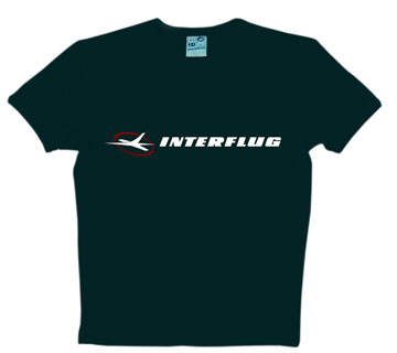 Shirts Interflug Classic Schwarz - Shirt