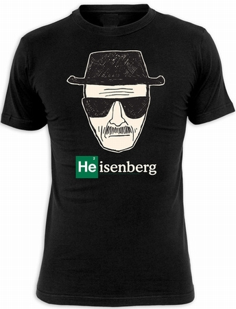 BREAKING BAD T-SHIRT HEISENBERG WALTER WHITE - SCHWARZ auf einer Luzern Wunschliste / Geschenkidee