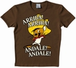 Logoshirt - Looney Tunes - Ariba! Andale! Shirt Braun