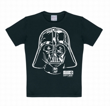 Logoshirt - Star Wars Shirt Darth Vader Schwarz