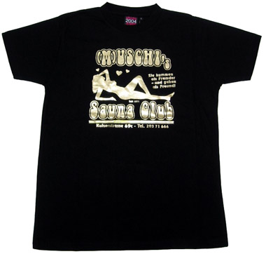 Shirts (m)uschis Sauna Club - Schwarz - Shirt