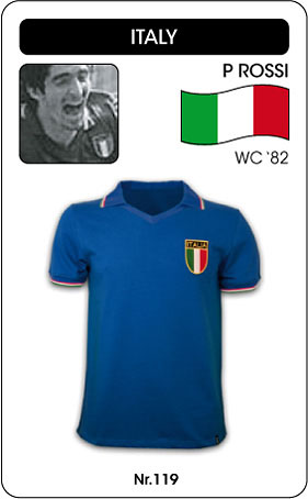 Shirts Italien - Italia - Rossi World Cup 1982 - Trikot