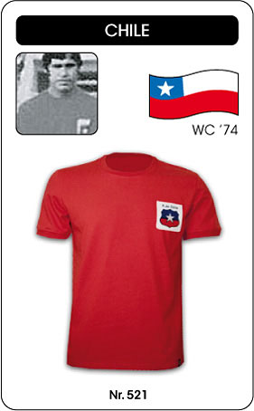 Chile World Cup 1974 - Trikot Shirts