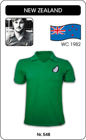 Shirts Neuseeland - New Zealand - World Cup 1982 - Trikot