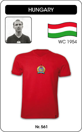 Shirts Ungarn - Hungary - Weltmeisterschaft 1954 - Trikot