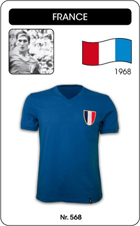 Shirts Frankreich - France - 1968 - Trikot