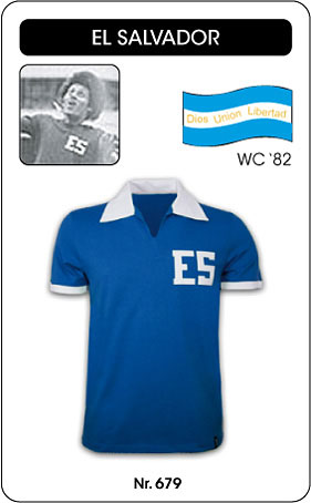 Shirts El Salvador - World Cup 1982 - Trikot