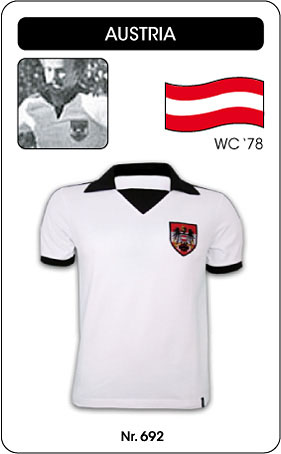 Shirts �sterreich - Austria - World Cup 1978 - Trikot