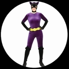 Catwoman Retro Kostm Deluxe - 60er Jahre