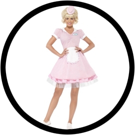 50er Diner Girl Kostüm - Klicken für grössere Ansicht