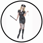 Zombie Polizistin Kostüm