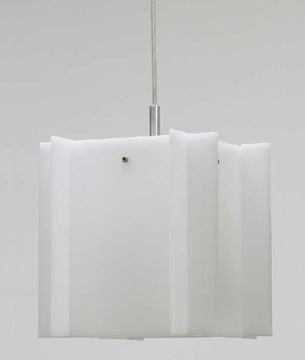 Hotel Royal Pendant Lampe  - Acryl - weiss