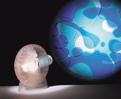 SPACE PROJECTOR - TRANSPARENT - BLAU/GRÜN