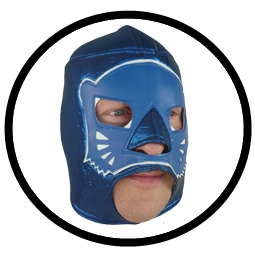 Lucha Libre Maske - Blue Panther - Klicken für grössere Ansicht