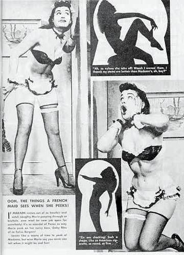 Bettie Page - French Maid II