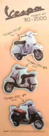 Vespa Magnetset - 80er Jahre bis 2000