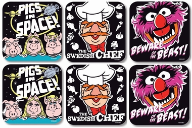 Muppets Coaster Set - 6 Untersetzer