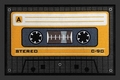 Tape Fußmatte Kassette orange - Türvorleger
