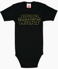 Babybody - Star Wars Logo - Schwarz
