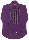 Rschenhemd - violett