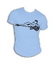 1 x GUITARELLA - HELLBLAU - SHIRT