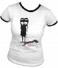 EMILY THE STRANGE - STRANGE! - GIRLIE SHIRT