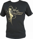 Lucys Second Dimension - black/gold - shirt