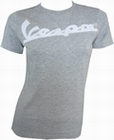 Vespa Girl Shirt in Metallbox - Grau