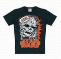 Kids Shirt - Star Wars - Chewbacca Schwarz