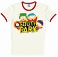 Logoshirt - South Park Wild Bunch Shirt - Rot Weiss