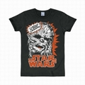 Logoshirt - Star Wars Shirt Chewbacca Schwarz